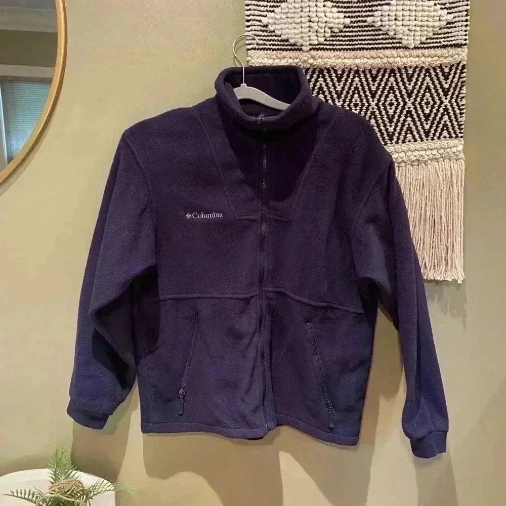 COLUMBIA NAVY BLUE VINTAGE JACKET